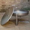 STEEL LID FOR FIRE PIT Arpe Studio UK Contemporary Fire Pits